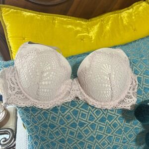 Victoria's‎ Secret Lace Demi Bra Brassier Underwire Lingerie 34D